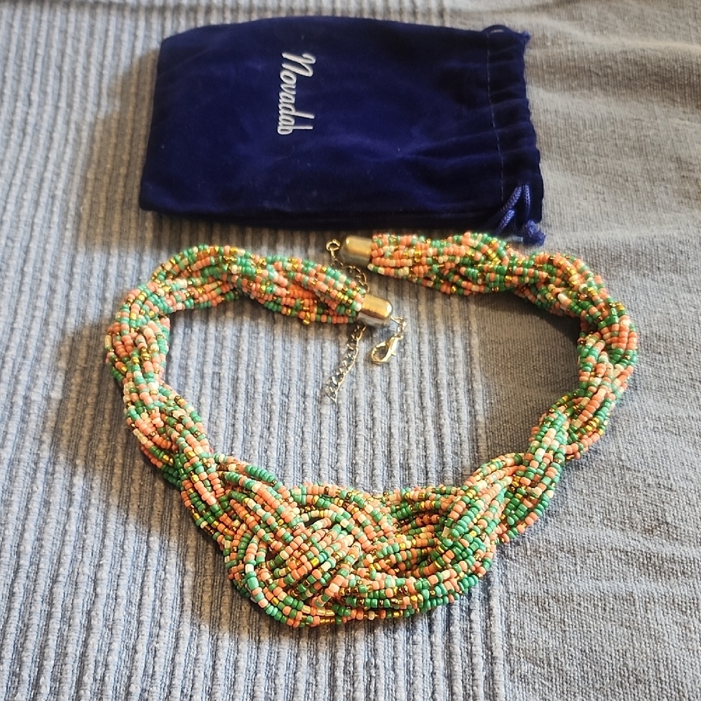 Multicolor Beaded Necklace
